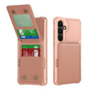For Samsung Galaxy S24 5G Vertical Flip Card Bag Holder Leather Phone Case