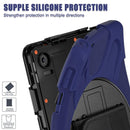 Rotatable Silicone Hybrid PC Tablet Case with Shoulder Strap, For Lenovo Tab 10.1 2025
