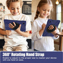 Rotatable Silicone Hybrid PC Tablet Case with Shoulder Strap, For Lenovo Tab 10.1 2025