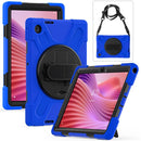 Rotatable Silicone Hybrid PC Tablet Case with Shoulder Strap, For Lenovo Tab 10.1 2025