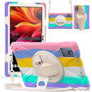 Rotatable Silicone Hybrid PC Tablet Case with Shoulder Strap, For Lenovo Tab 10.1 2025