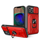 Sliding Camshield TPU+PC Phone Case with Card Slot, For iPhone 15 Plus, For iPhone 15