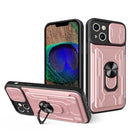 Sliding Camshield TPU+PC Phone Case with Card Slot, For iPhone 15 Plus, For iPhone 15