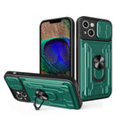 Sliding Camshield TPU+PC Phone Case with Card Slot, For iPhone 15 Plus, For iPhone 15