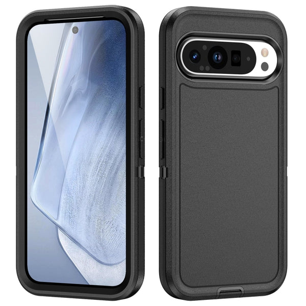 For Google Pixel 9 Pro Life Waterproof Rugged PC + Silicone Phone Case