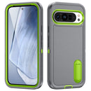 For Google Pixel 9 Pro Rugged PC + Silicone Phone Case with Holder