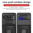 For Google Pixel 9 / 9 Pro Sliding Camera shield TPU+PC Phone Case with Card Slot