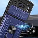 For Google Pixel 9 / 9 Pro Sliding Camera shield TPU+PC Phone Case with Card Slot