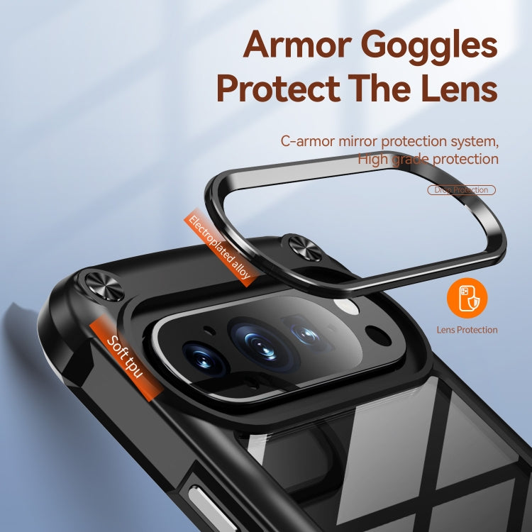 For Google Pixel 9 / 9 Pro TPU + PC Lens Protection Phone Case