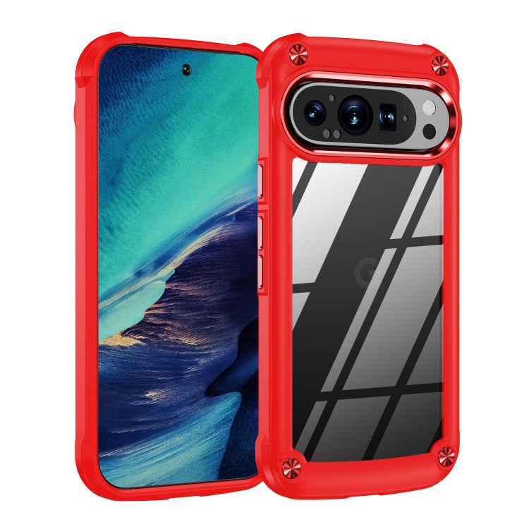 For Google Pixel 9 / 9 Pro TPU + PC Lens Protection Phone Case