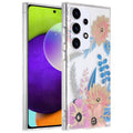 For Samsung Galaxy A52 4G / 5G Dual-side Laminating IMD PC Hybrid TPU Phone Case
