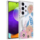For Samsung Galaxy A52 4G / 5G Dual-side Laminating IMD PC Hybrid TPU Phone Case
