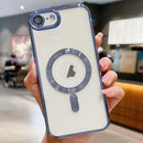 Electroplating MagSafe Phone Case, For iPhone 17e / 16e, For iPhone 17 Pro Max