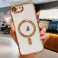 Electroplating MagSafe Phone Case, For iPhone 17e / 16e, For iPhone 17 Pro Max