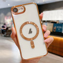 Electroplating MagSafe Phone Case, For iPhone 17e / 16e, For iPhone 17 Pro Max
