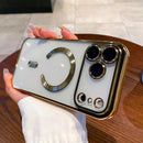Electroplating MagSafe Phone Case, For iPhone 17e / 16e, For iPhone 17 Pro Max