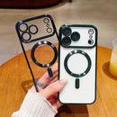 Electroplating MagSafe Phone Case, For iPhone 17e / 16e, For iPhone 17 Pro Max