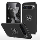 For Google Pixel 8a PC Hybrid TPU Magnetic Ring Holder Phone Case