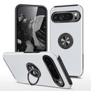 For Google Pixel 8a PC Hybrid TPU Magnetic Ring Holder Phone Case