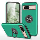 For Google Pixel 8a PC Hybrid TPU Magnetic Ring Holder Phone Case