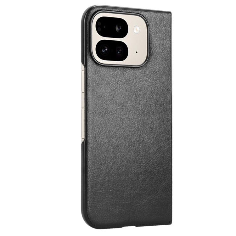 For Google Pixel 9 Pro Fold Litchi Texture Back Cover Phone Case