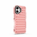For iPhone 16 Pro Max High Transparency TPU Hybrid PC Airbag Phone Case