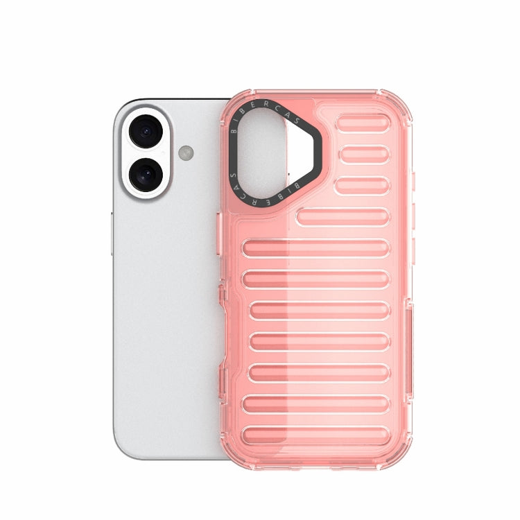 For iPhone 16 Pro Max High Transparency TPU Hybrid PC Airbag Phone Case