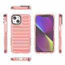For iPhone 13 High Transparency TPU Hybrid PC Airbag Phone Case