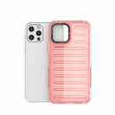 For iPhone 14 High Transparency TPU Hybrid PC Airbag Phone Case