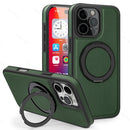 For iPhone 16 Pro 360 Degree Rotating MagSafe Holder Phone Case