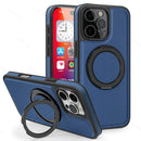 For iPhone 16 Pro 360 Degree Rotating MagSafe Holder Phone Case