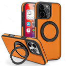 For iPhone 16 Pro 360 Degree Rotating MagSafe Holder Phone Case