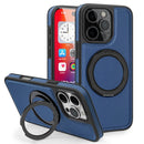 For iPhone 16 Pro 360 Degree Rotating MagSafe Holder Phone Case