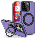 For iPhone 16 Pro 360 Degree Rotating MagSafe Holder Phone Case