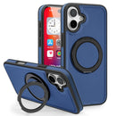 For iPhone 16 Pro 360 Degree Rotating MagSafe Holder Phone Case