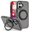 For iPhone 16 Pro 360 Degree Rotating MagSafe Holder Phone Case