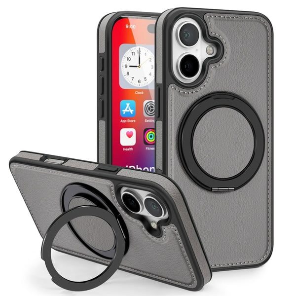 Yashi 360 Degree Rotating MagSafe Holder Phone Case, For iPhone 16