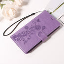Embossed Butterfly Flowers Leather Phone Case, For Google Pixel 7