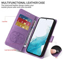 Embossed Butterfly Flowers Leather Phone Case, For Google Pixel 7