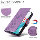 Embossed Butterfly Flowers Leather Phone Case, For Google Pixel 7