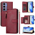 Multi-Card Slots Zipper Wallet Leather Phone Case, For Galaxy S24 5G, For Galaxy S23 FE 5G, For Galaxy S23 Ultra 5G, For Galaxy S23+ 5G