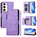 Multi-Card Slots Zipper Wallet Leather Phone Case, For Galaxy S23 5G, For Galaxy S22 Ultra 5G, For Galaxy S22+ 5G, For Galaxy S22 5G