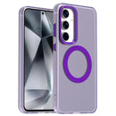 Candy Magsafe PC Hybrid TPU Phone Case, For Samsung Galaxy S25+ 5G, For Samsung Galaxy S25 Ultra 5G, For Samsung Galaxy S24 FE 5G