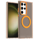 Candy Magsafe PC Hybrid TPU Phone Case, For Samsung Galaxy S24 Ultra 5G, For Samsung Galaxy S24+ 5G, For Samsung Galaxy S24 5G