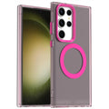 Candy Magsafe PC Hybrid TPU Phone Case, For Samsung Galaxy S24 Ultra 5G, For Samsung Galaxy S24+ 5G, For Samsung Galaxy S24 5G