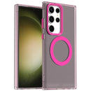 Candy Magsafe PC Hybrid TPU Phone Case, For Samsung Galaxy S24 Ultra 5G, For Samsung Galaxy S24+ 5G, For Samsung Galaxy S24 5G
