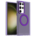 Candy Magsafe PC Hybrid TPU Phone Case, For Samsung Galaxy S24 Ultra 5G, For Samsung Galaxy S24+ 5G, For Samsung Galaxy S24 5G
