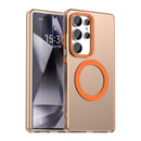 Candy Magsafe PC Hybrid TPU Phone Case, For Samsung Galaxy S25+ 5G, For Samsung Galaxy S25 Ultra 5G, For Samsung Galaxy S24 FE 5G