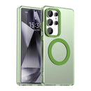 Candy Magsafe PC Hybrid TPU Phone Case, For Samsung Galaxy S25+ 5G, For Samsung Galaxy S25 Ultra 5G, For Samsung Galaxy S24 FE 5G