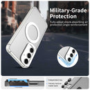 Candy Magsafe PC Hybrid TPU Phone Case, For Samsung Galaxy S25+ 5G, For Samsung Galaxy S25 Ultra 5G, For Samsung Galaxy S24 FE 5G